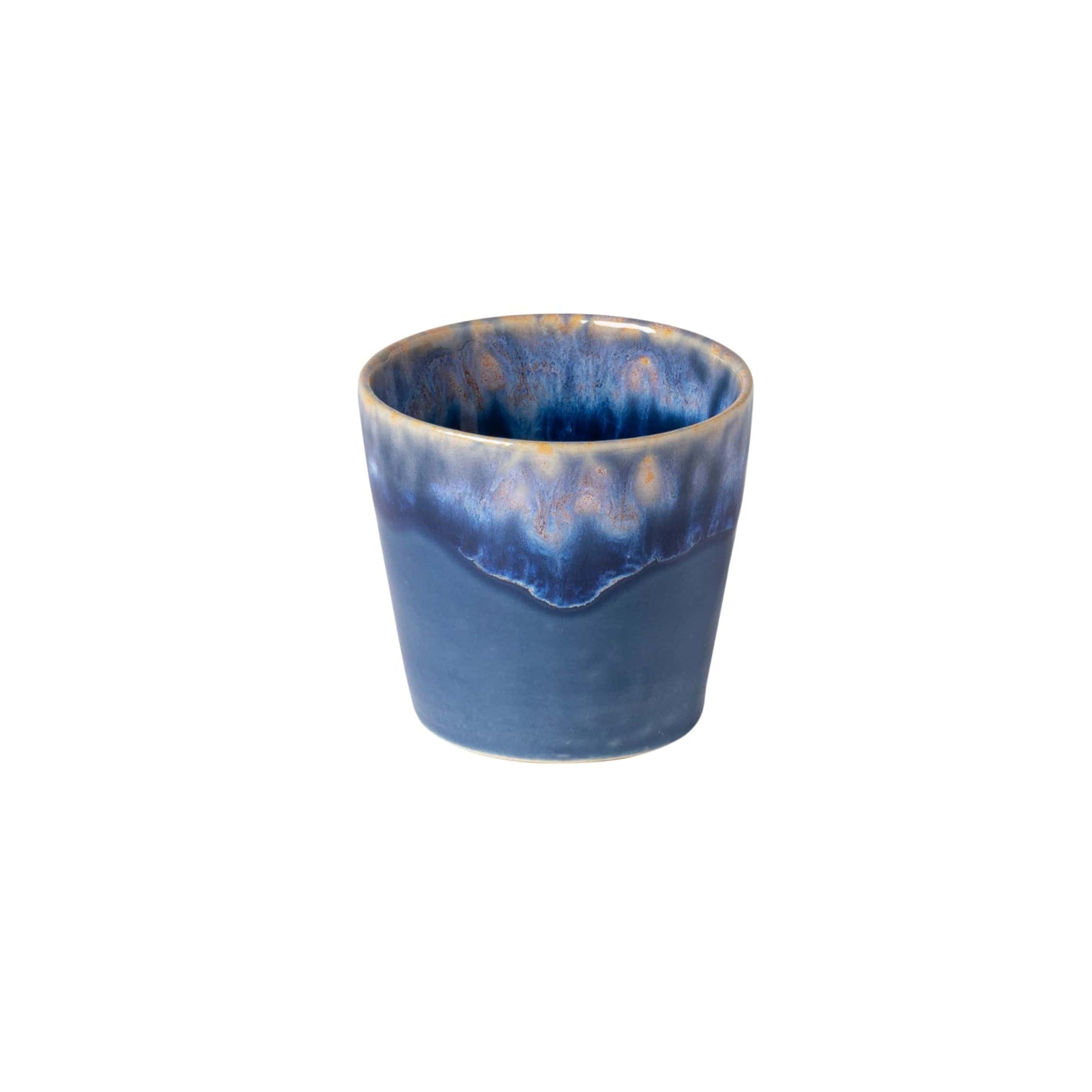 Coffee & Tea Casafina Grepresso - Handmade Fine Stoneware Espresso Cup - Denim