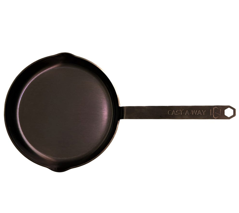 Cookware Cast-A-Way Carbon Steel Skillet, 8" & 10"