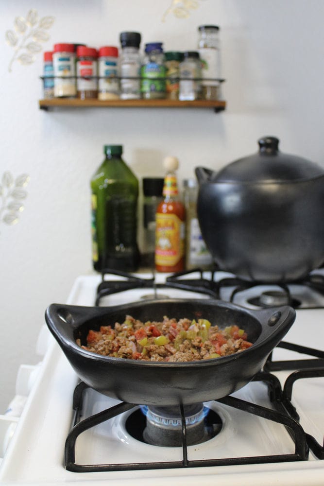 Chamba Cookware Toque Blanche Authentic Chamba Cazuela