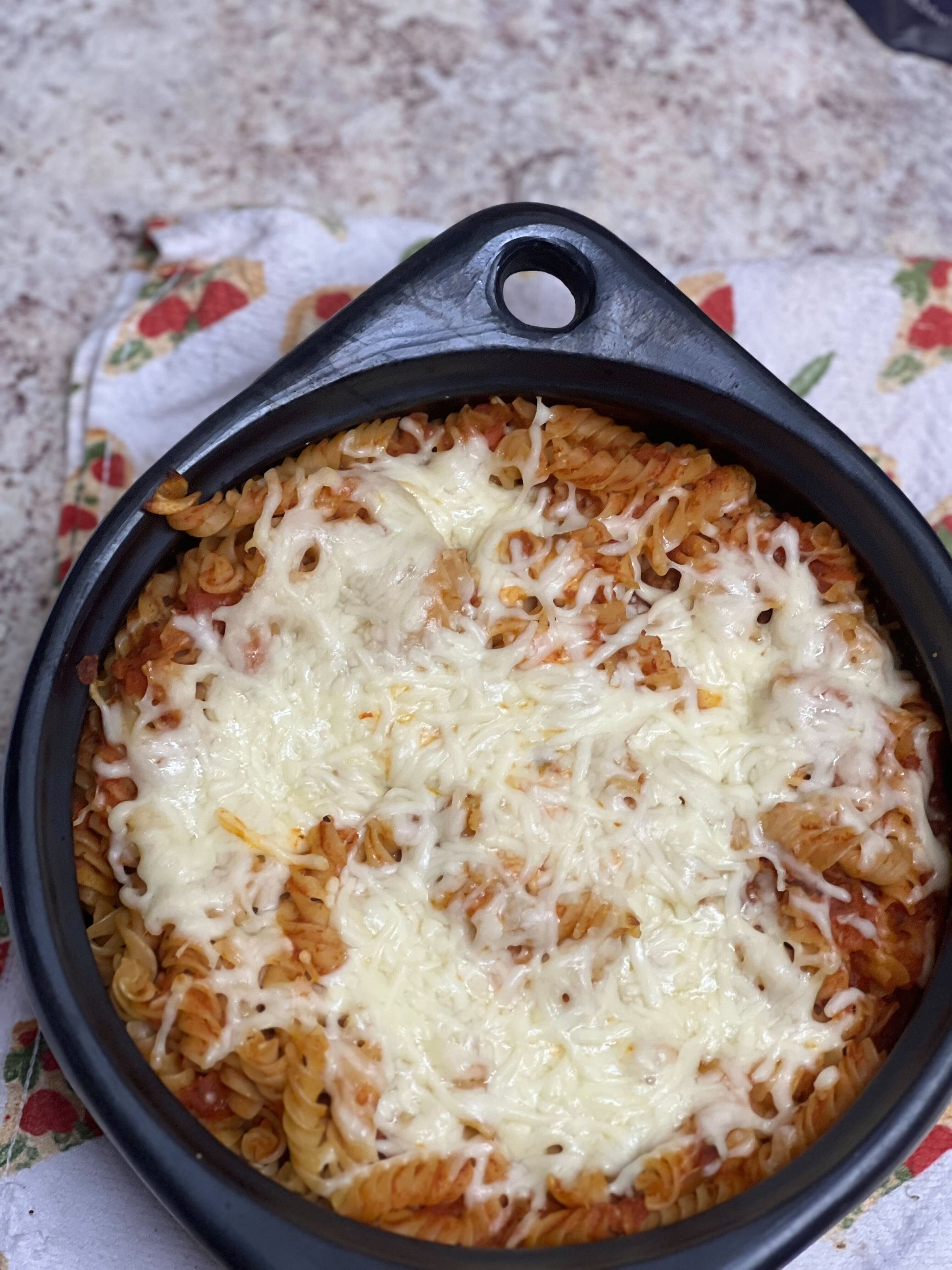 Chamba Cookware Authentic Chamba Casserole - Elegant, All-Natural Black Clay Casserole for Braising, Baking and Serving Paella, Stews and More- Stovetop & Oven Safe – Handmade in Colombia