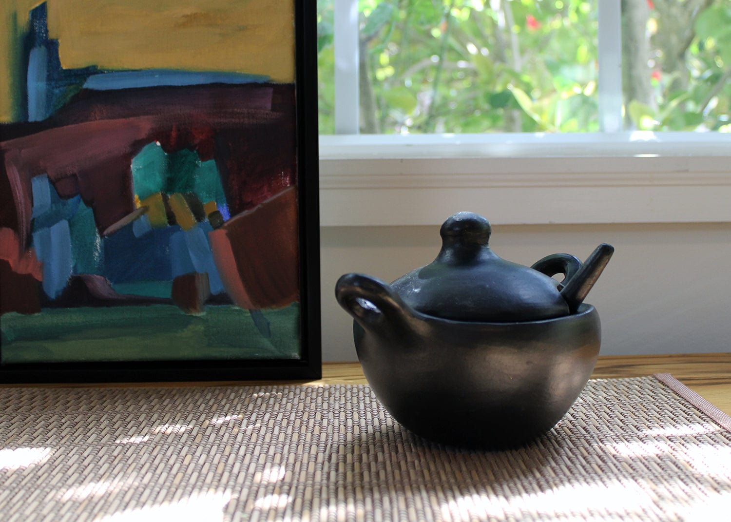 Chamba Salsa Dish Server With Spoon | Toque Blanche, Santa Cruz, CA ...