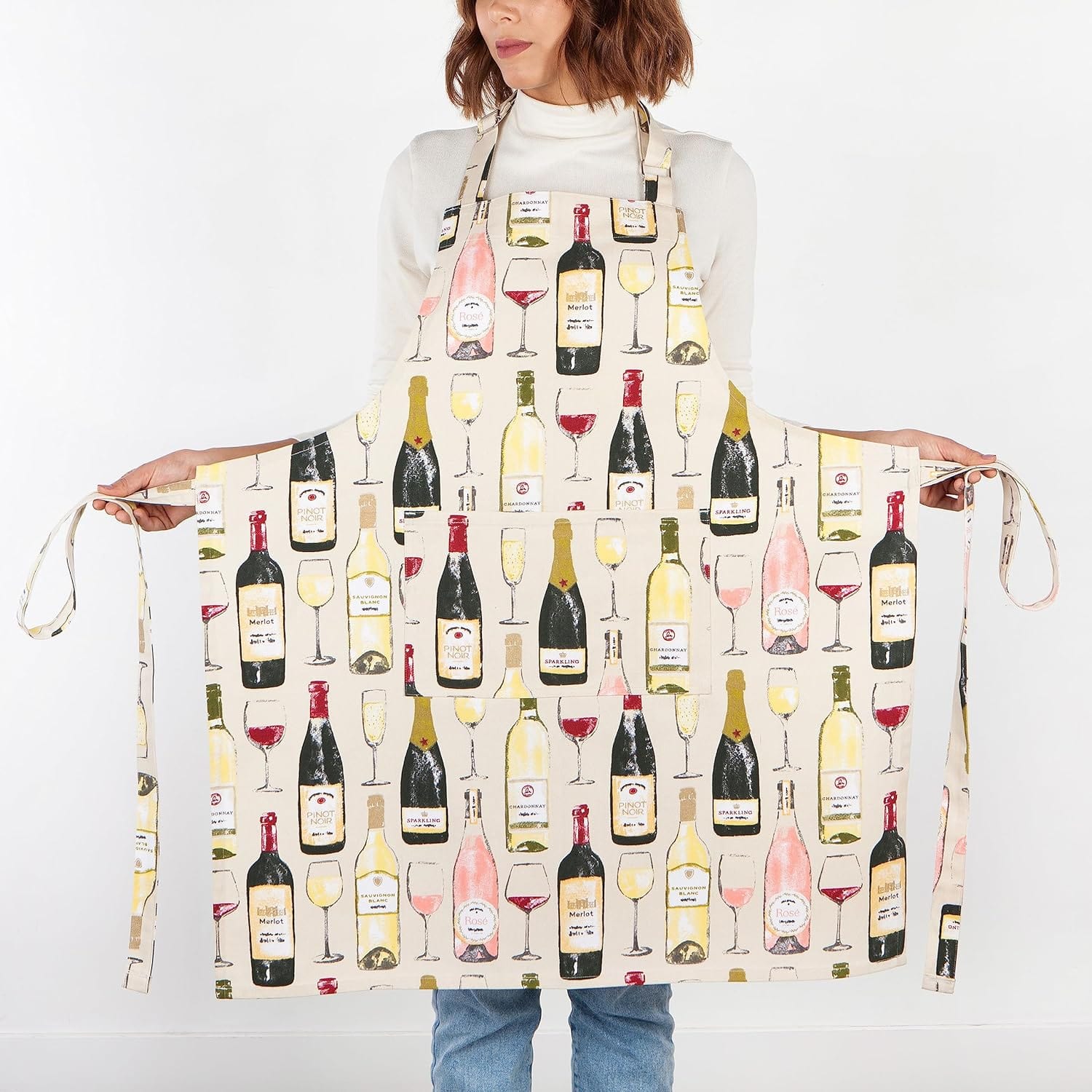 Linen Chef Apron - Sommelier