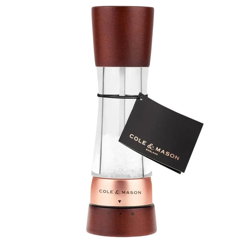 Table & Counter Accessories Cole & Mason Salt Mill, Chestnut Rose Gold