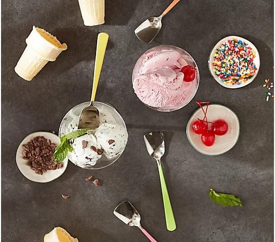 Cutlery Color Ice Cream Spoons