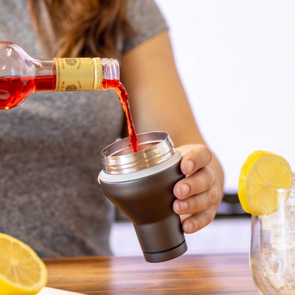 Barware Corkcicle Cocktail Shaker 17oz, Ceramic Slate