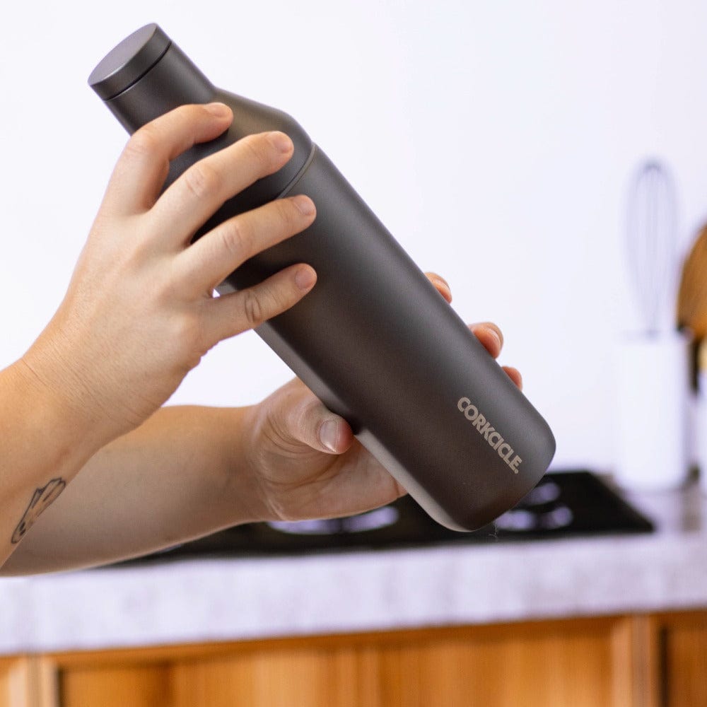 Barware Corkcicle Cocktail Shaker 17oz, Ceramic Slate