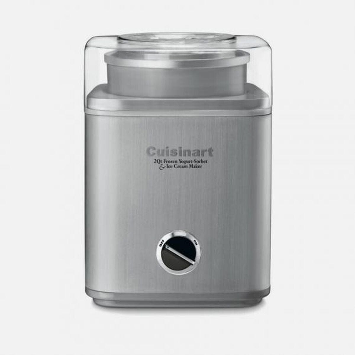 Electrical Appliances Cuisinart Pure Indulgence®  2-Qt Frozen Yogurt, Sorbet & Ice Cream Maker (B. Chrome)