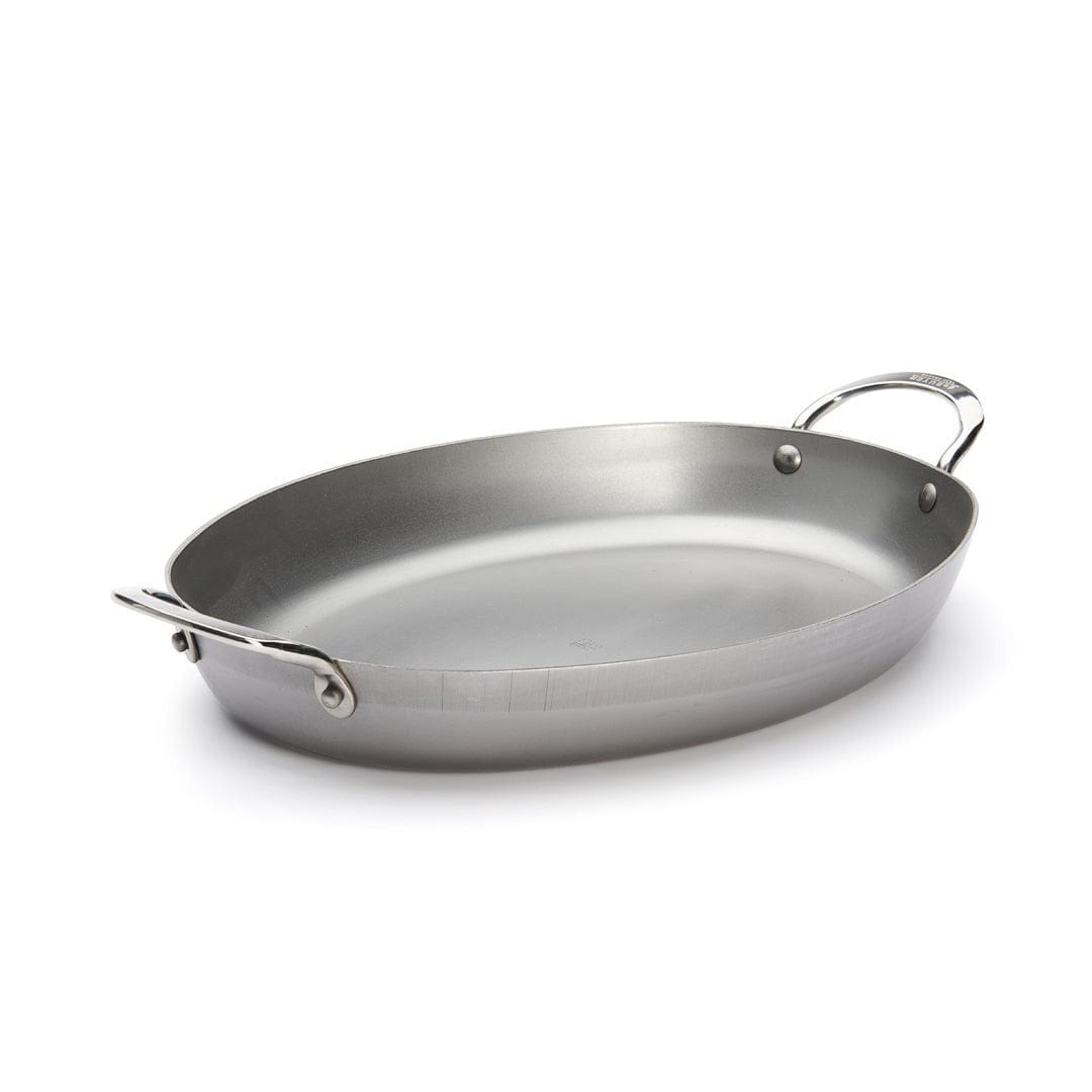 Cookware de Buyer Mineral B Carbon Steel Oval Roasting Pan