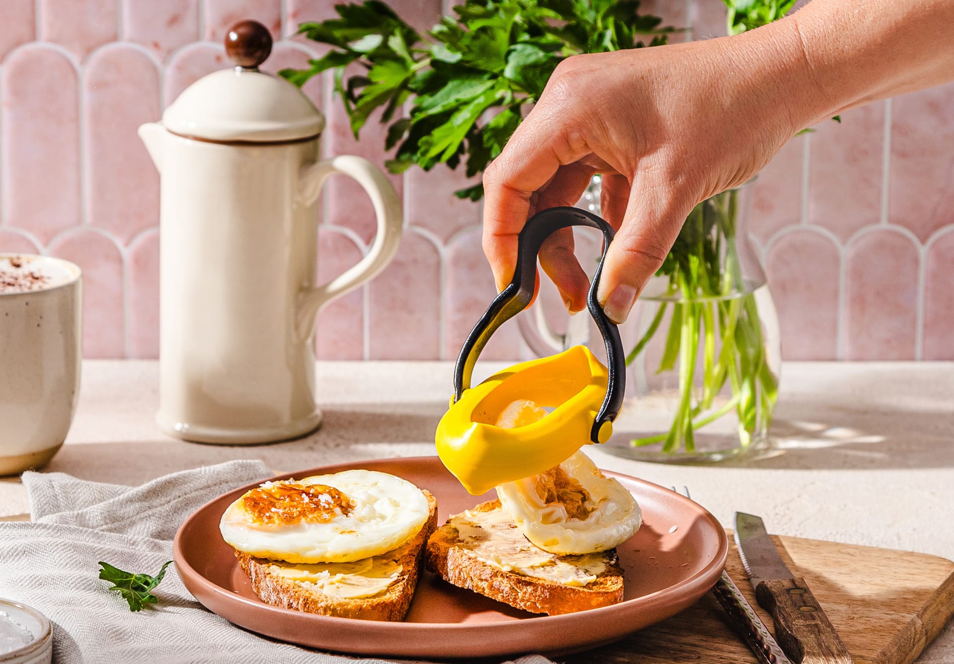 Tools & Accessories Dreamfarm Flegg Flip/Serve Egg Rings, Set of Two