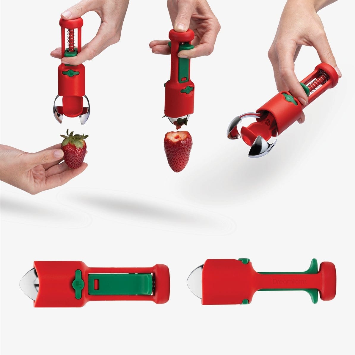 Tools & Accessories Dreamfarm Hullapit 3-in-1 Berry Huller & Pitter