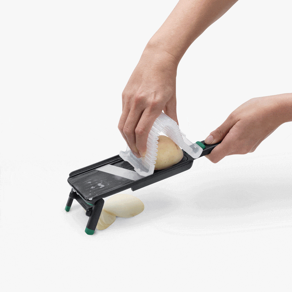 Tools & Accessories Dreamfarm Nocutu No Cut Mandoline with Flexible Finger Guard - Green