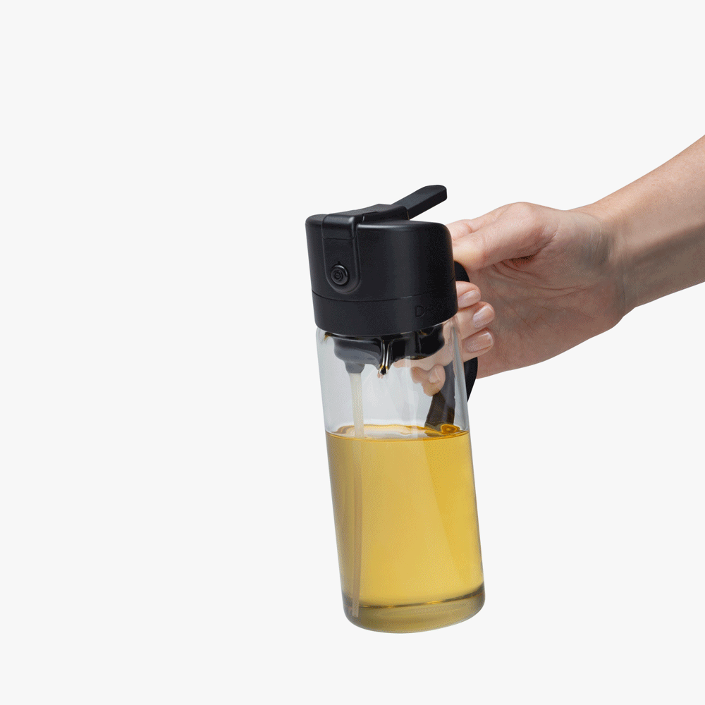 Tools & Accessories Dreamfarm Oileroo Olive Oil Dispenser & Mister, Black