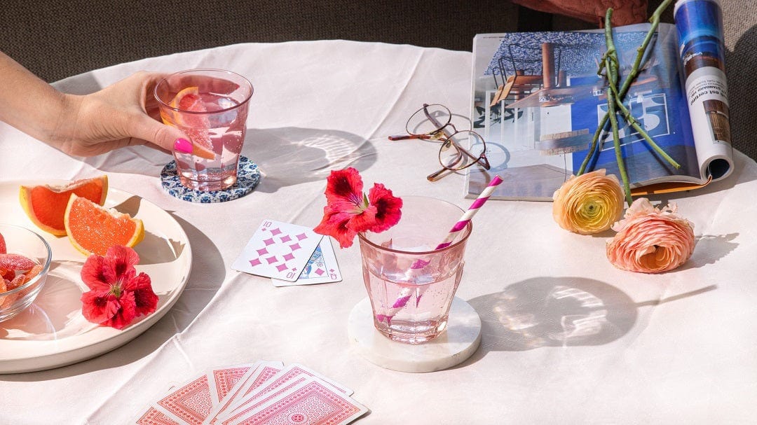 Glassware Duralex Le Picardie® Glass Tumbler, Blush - 8 3/8 oz