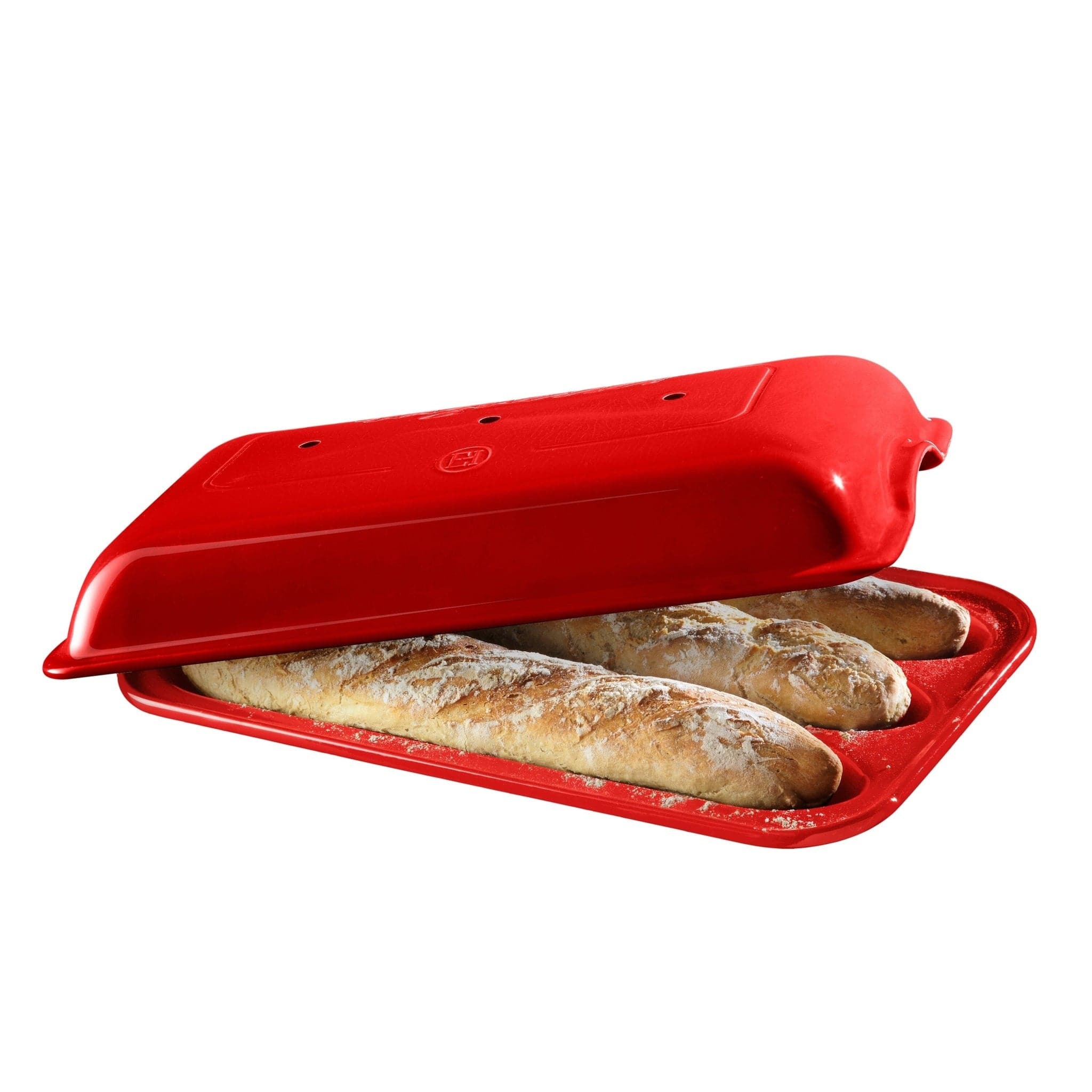 Bakeware Emile Henry Baguette Baker, Burgundy