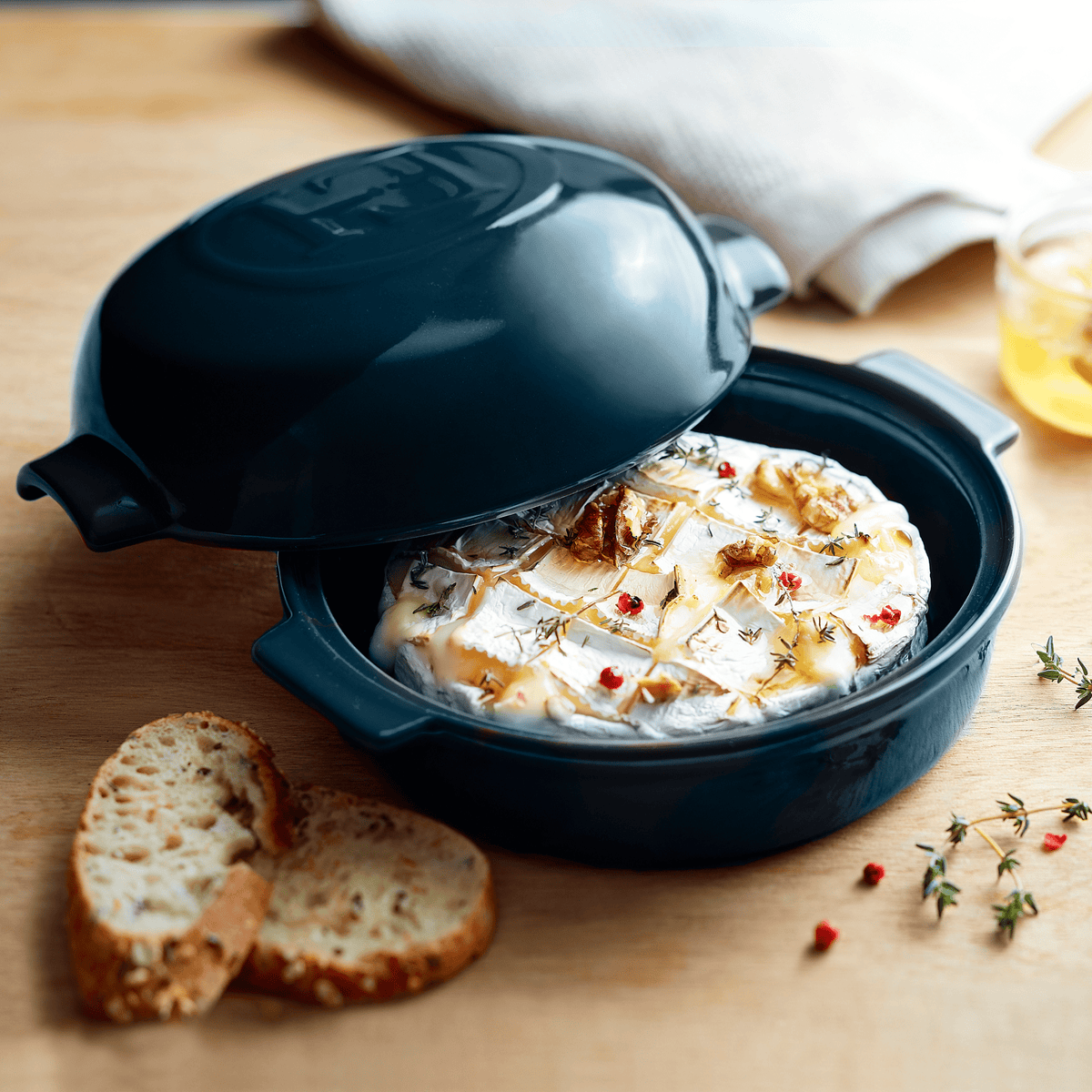 Cookware Emile Henry Cheese Baker, Ocean Blue