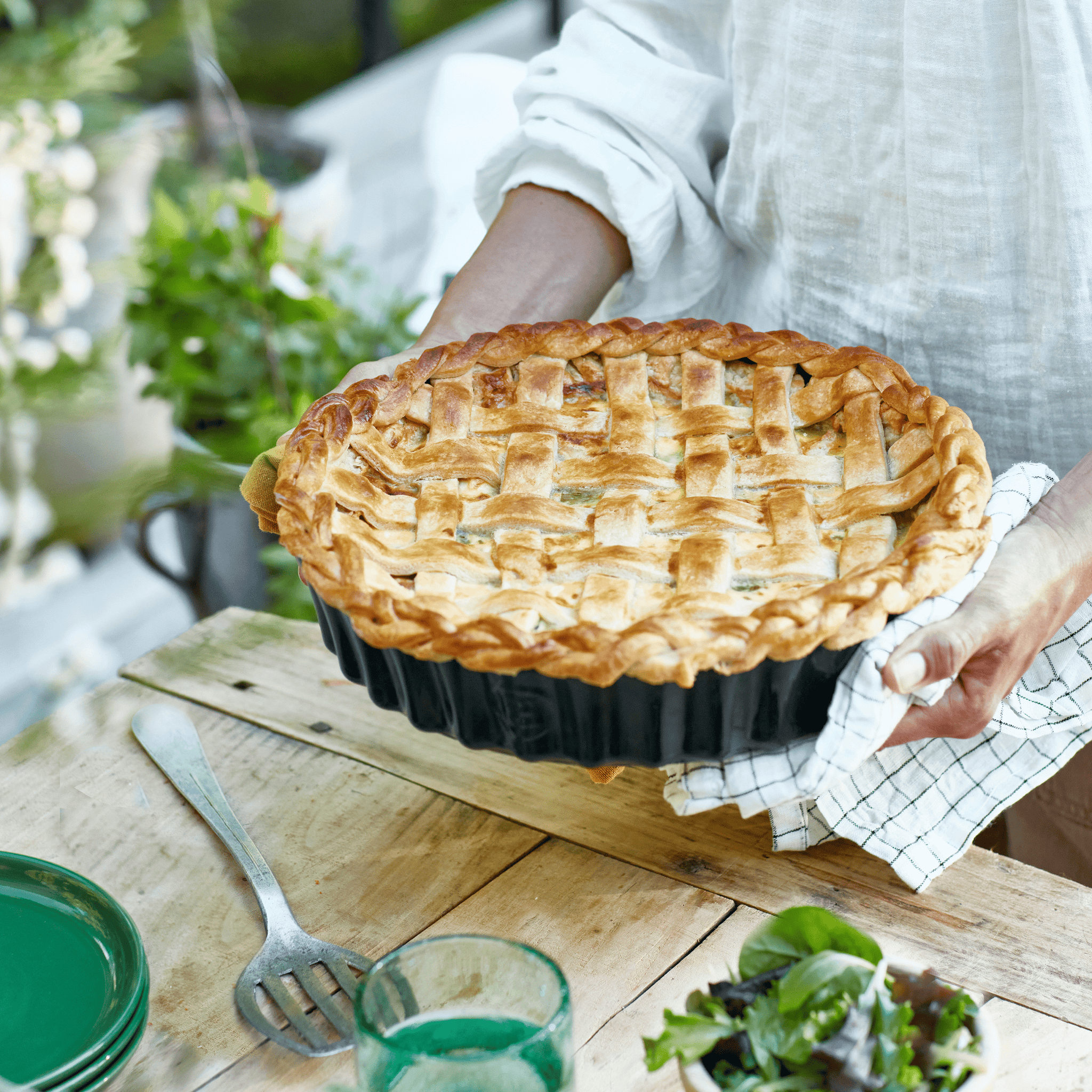 Bakeware Emile Henry Deep Tart Dish - Ocean