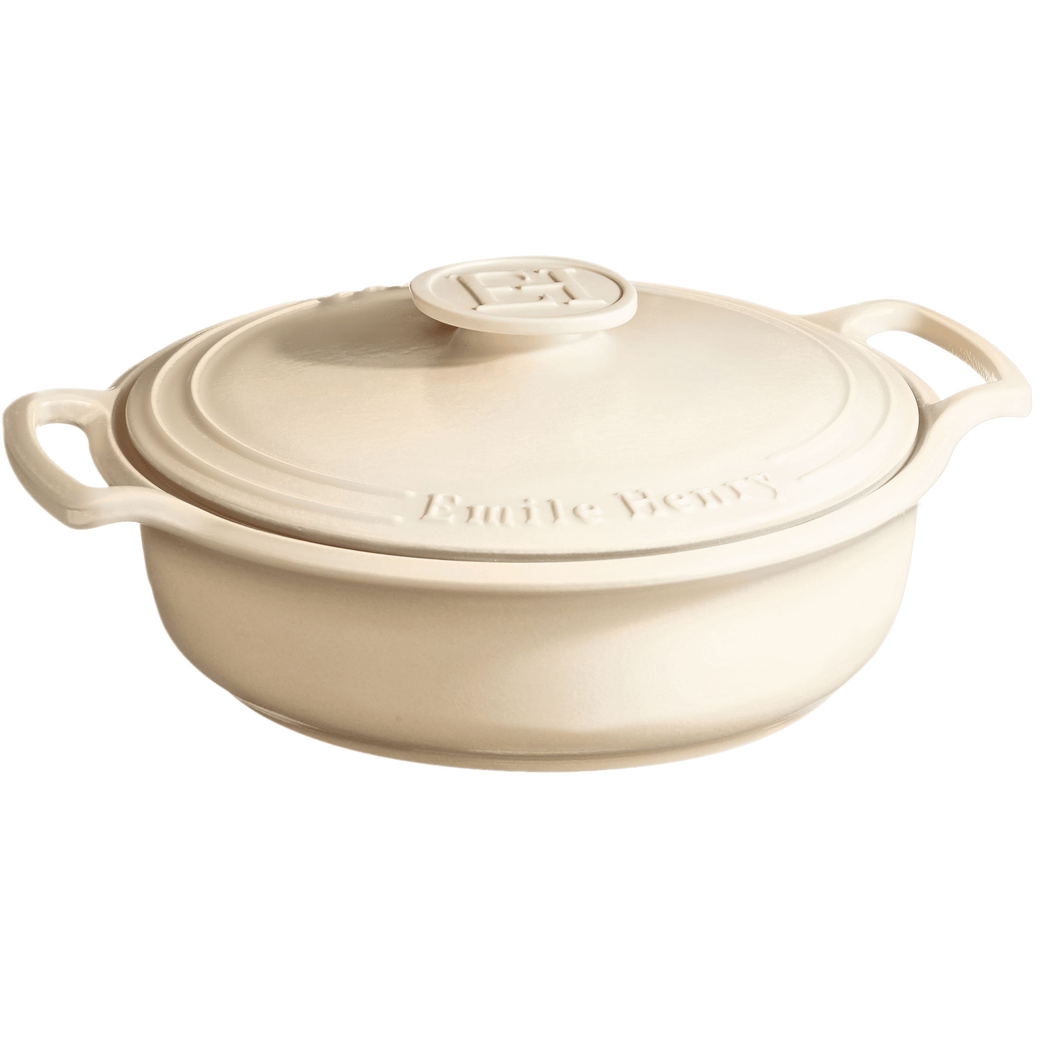 Cookware Emile Sublime 4 Quart Braiser - Creme