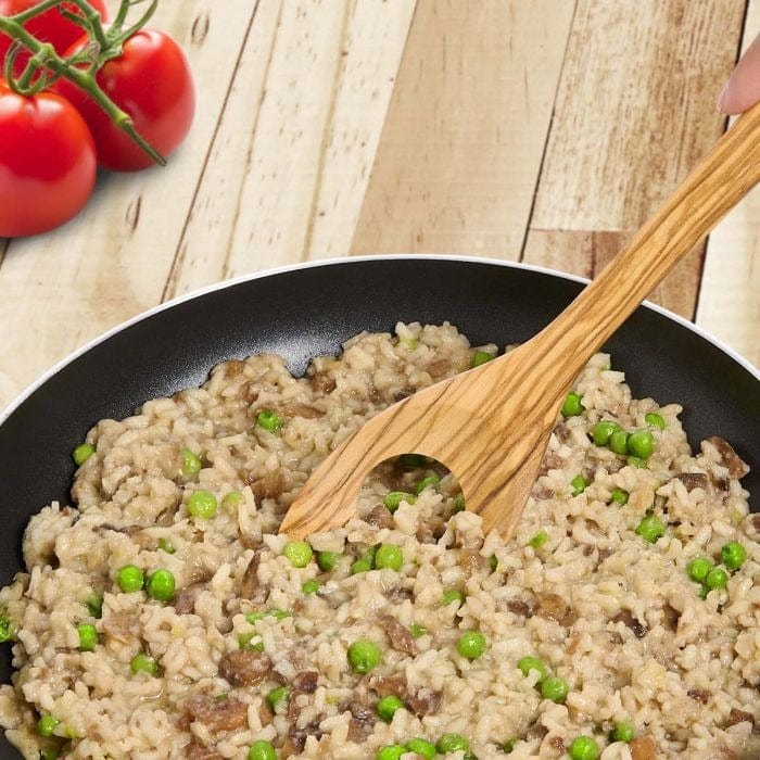 Tools & Accessories Fantes Cousin Gia's Italian Olivewood Risotto Spoon - 12"