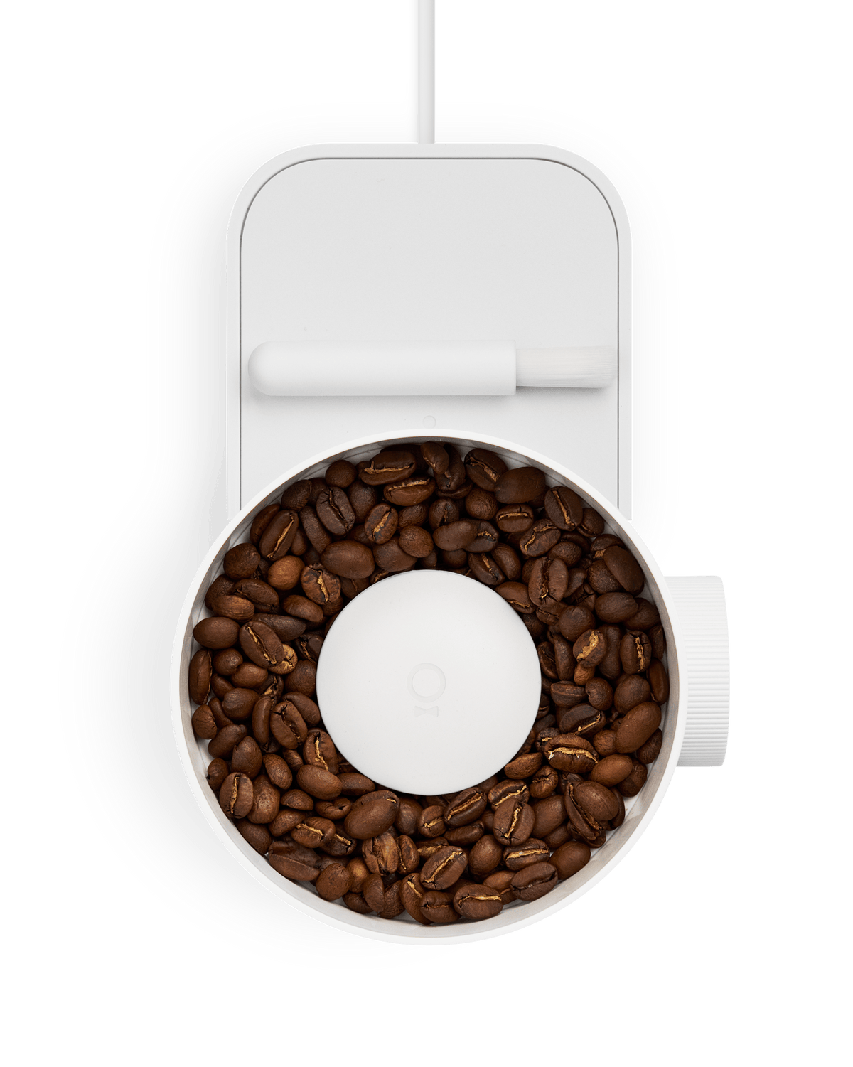 Coffee & Tea Fellow Opus 2 Conical Burr Grinder, Matte White