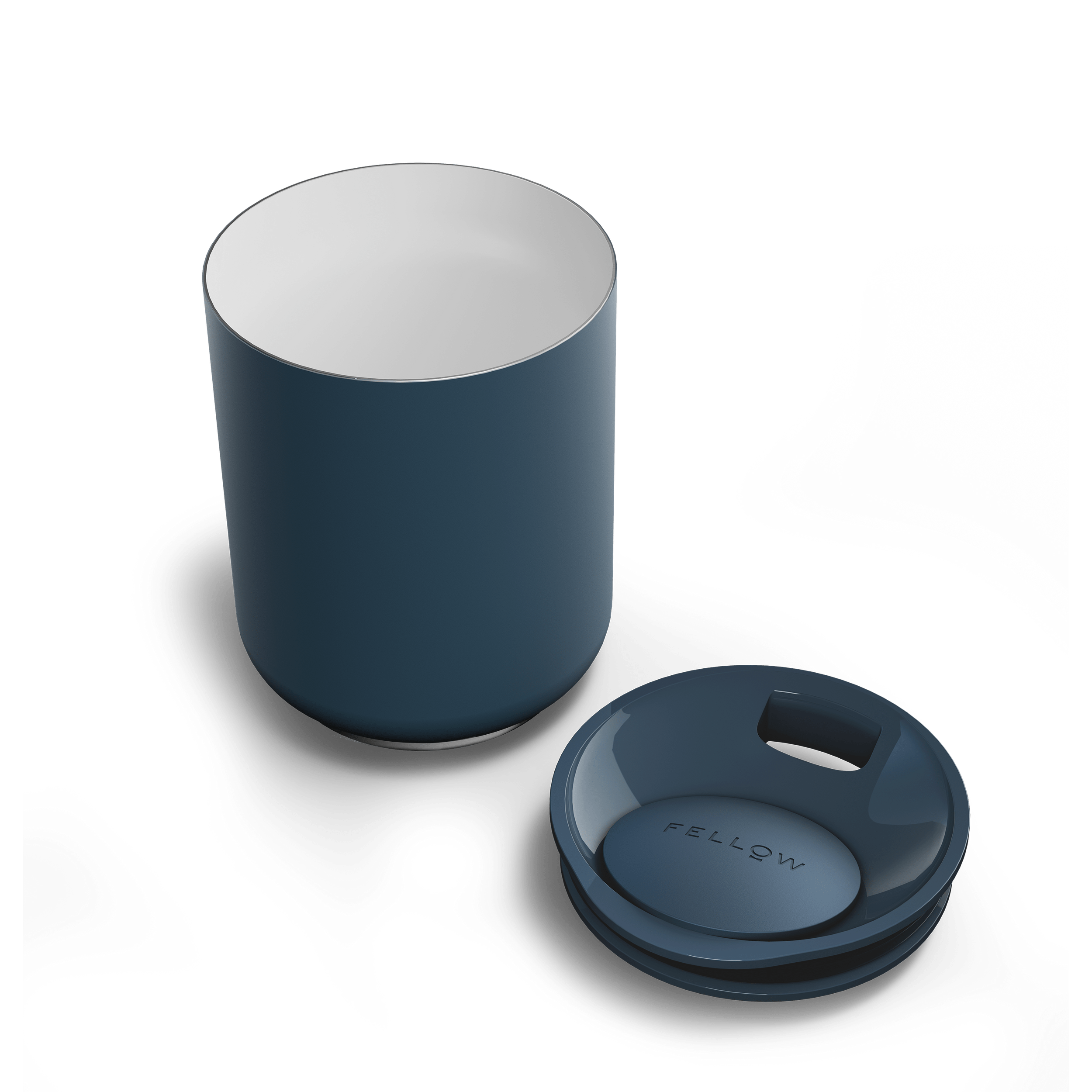 Barware Fellow - Rocky Lowball Tumbler, Stone Blue