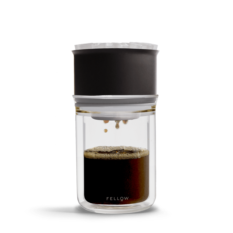 Coffee & Tea Fellow Stagg [X] Pour-Over Coffee Maker Set - Kit Includes Stagg [X] Pour-Over Dripper, Stagg Double Wall Glass Carafe, and 20 Paper Filters
