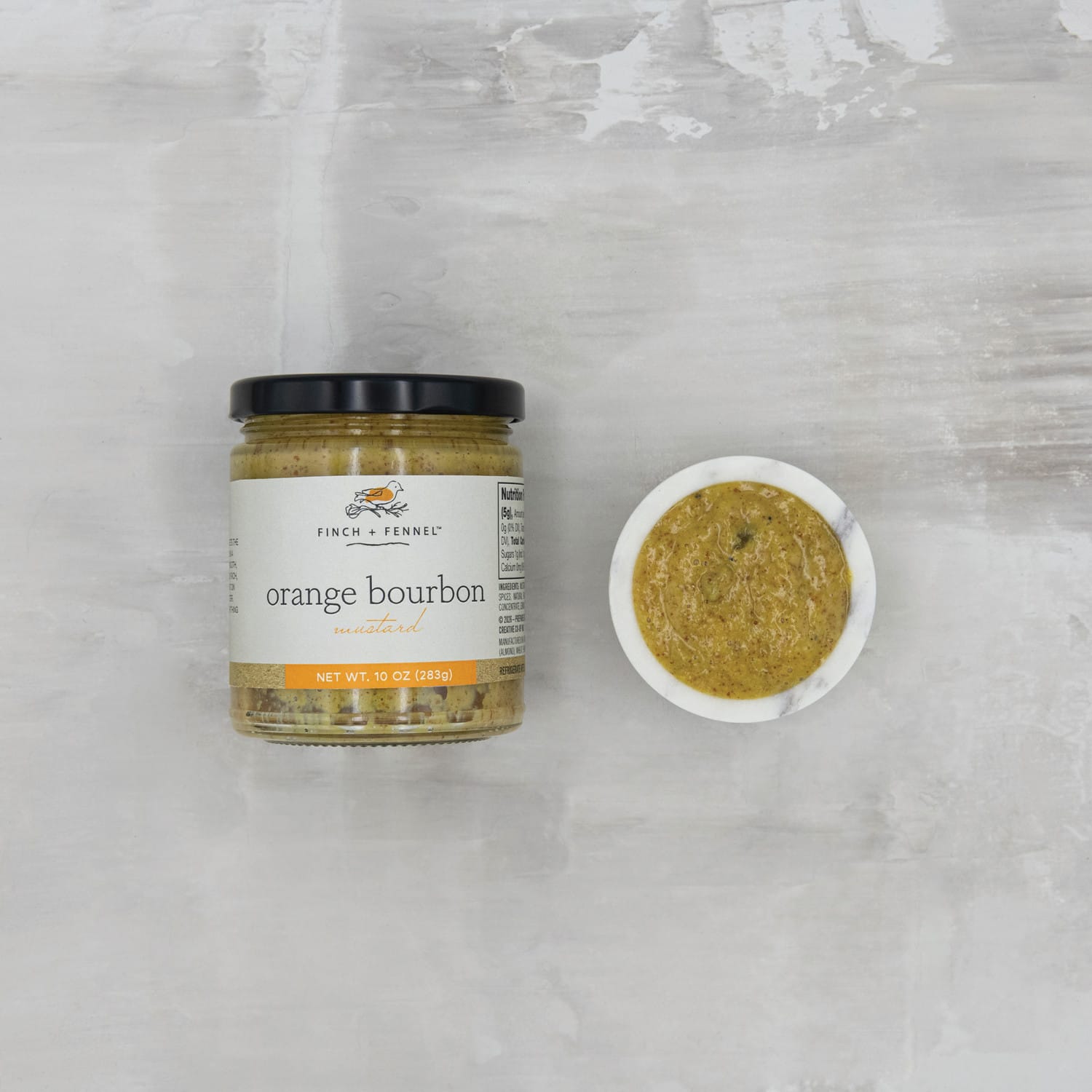 Food Finch & Fennel Orange Bourbon Mustard