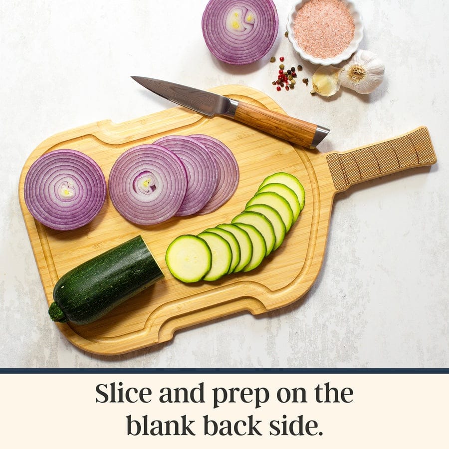 Travel & Storage Flip, Serve & Store Charcuterie Board with Locking Lid - Pickleball Paddle