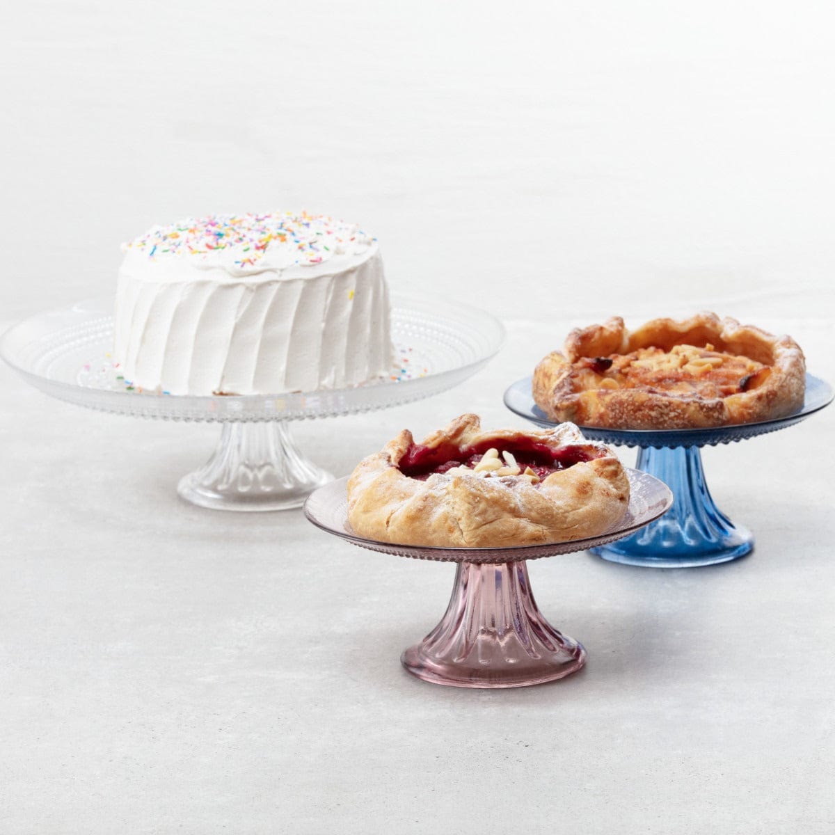 Tabletop Fortessa Jupiter Mini Cake/Cupcake Stand 8.5"