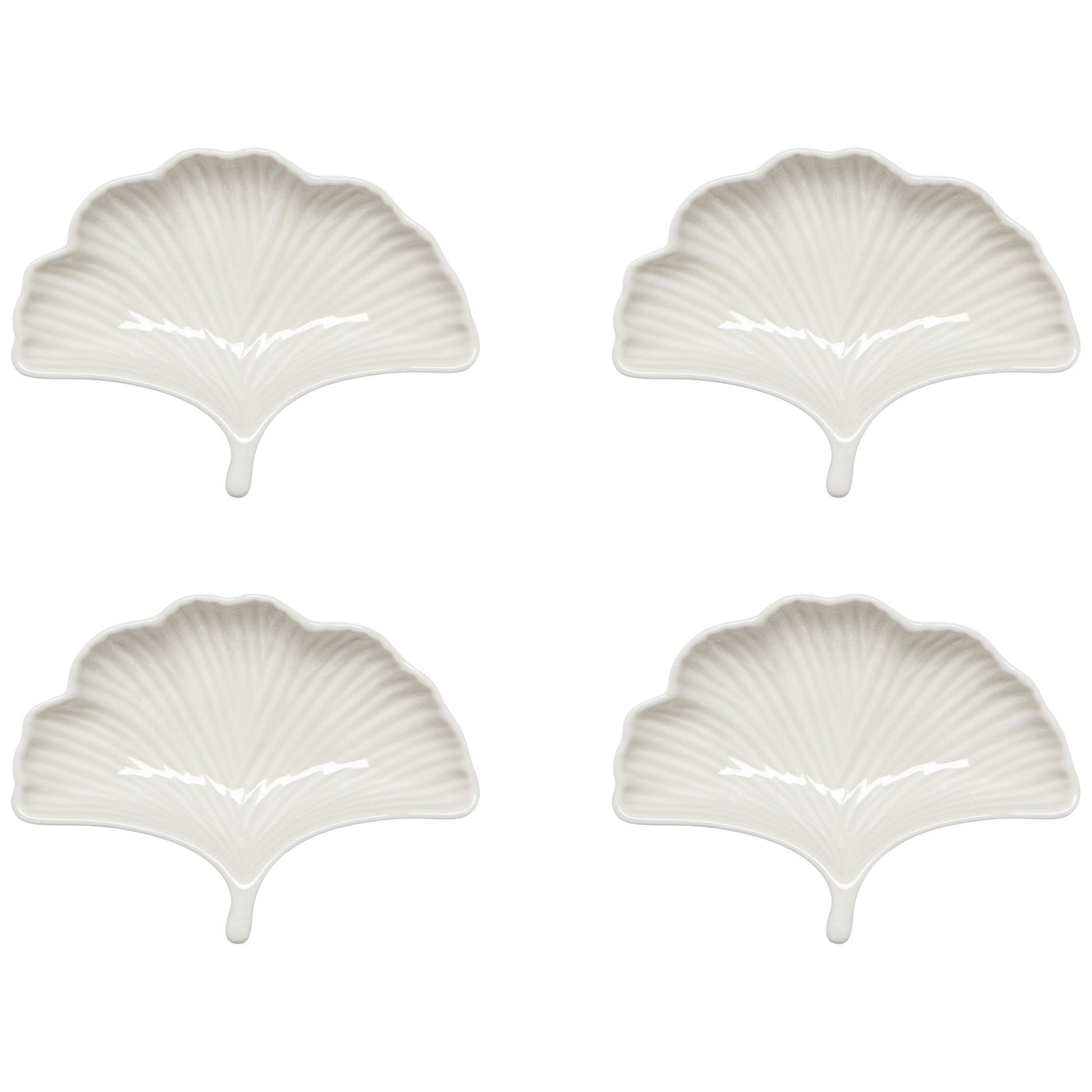 Tabletop Ginkgo Dipping Dishes - Set of 4