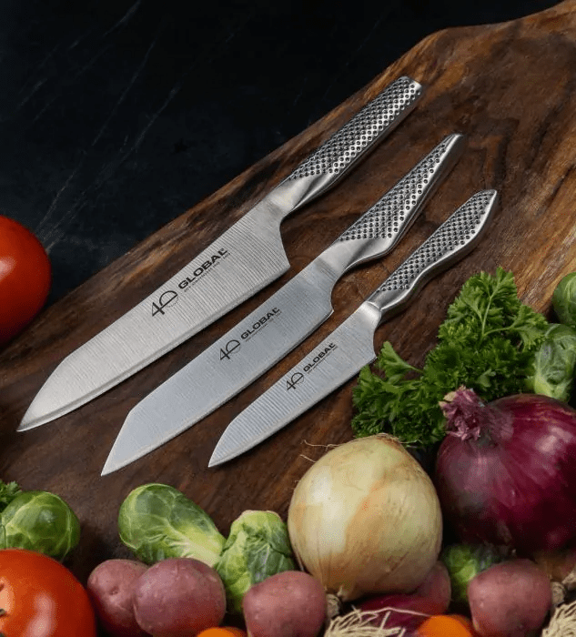 Cutlery Global 40th Anniversary 3-Piece Knife Set