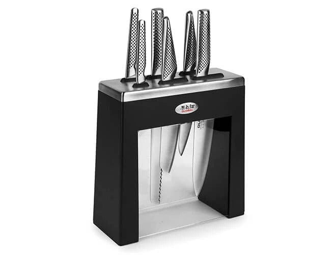 Cutlery Global Kabuto Classic Knife Block Set - 7-Piece