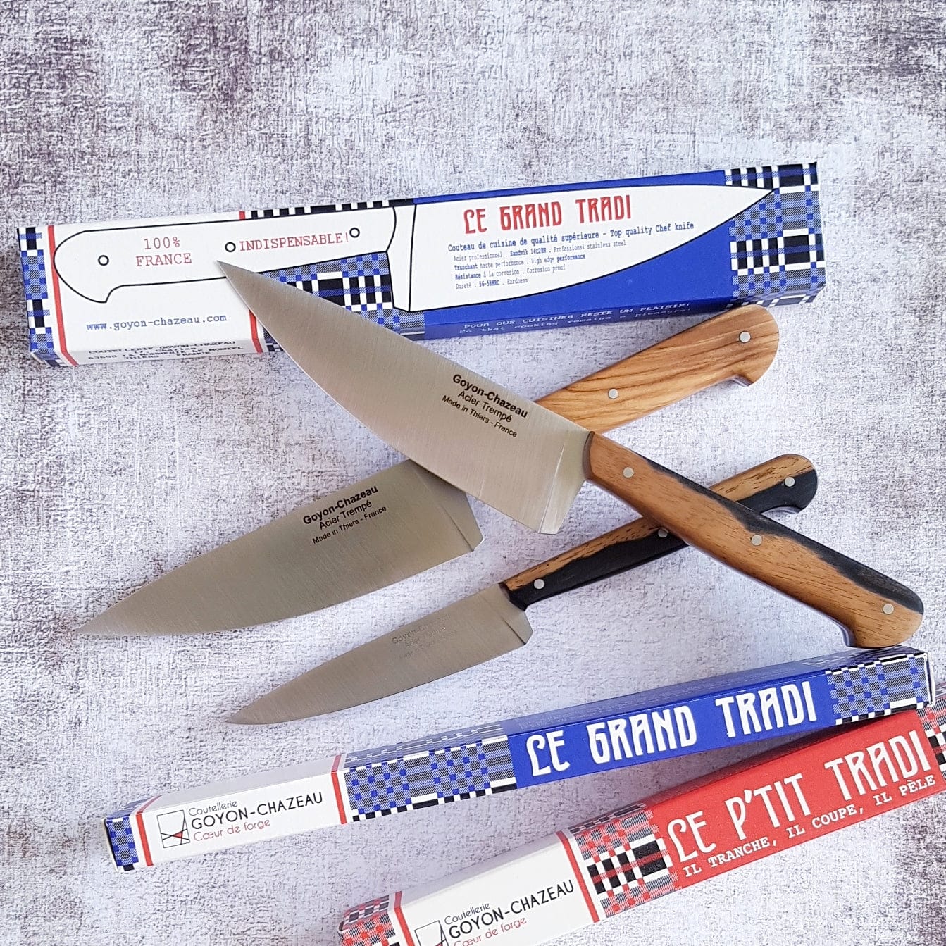 Cutlery Goyon-Chazeau Le Grand Tradi Chef's Knife