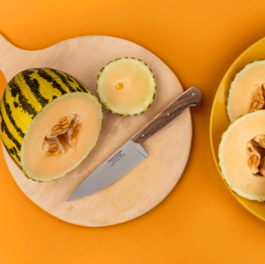 Cutlery Goyon-Chazeau Le Grand Tradi Knife with Aged Walnut Handle