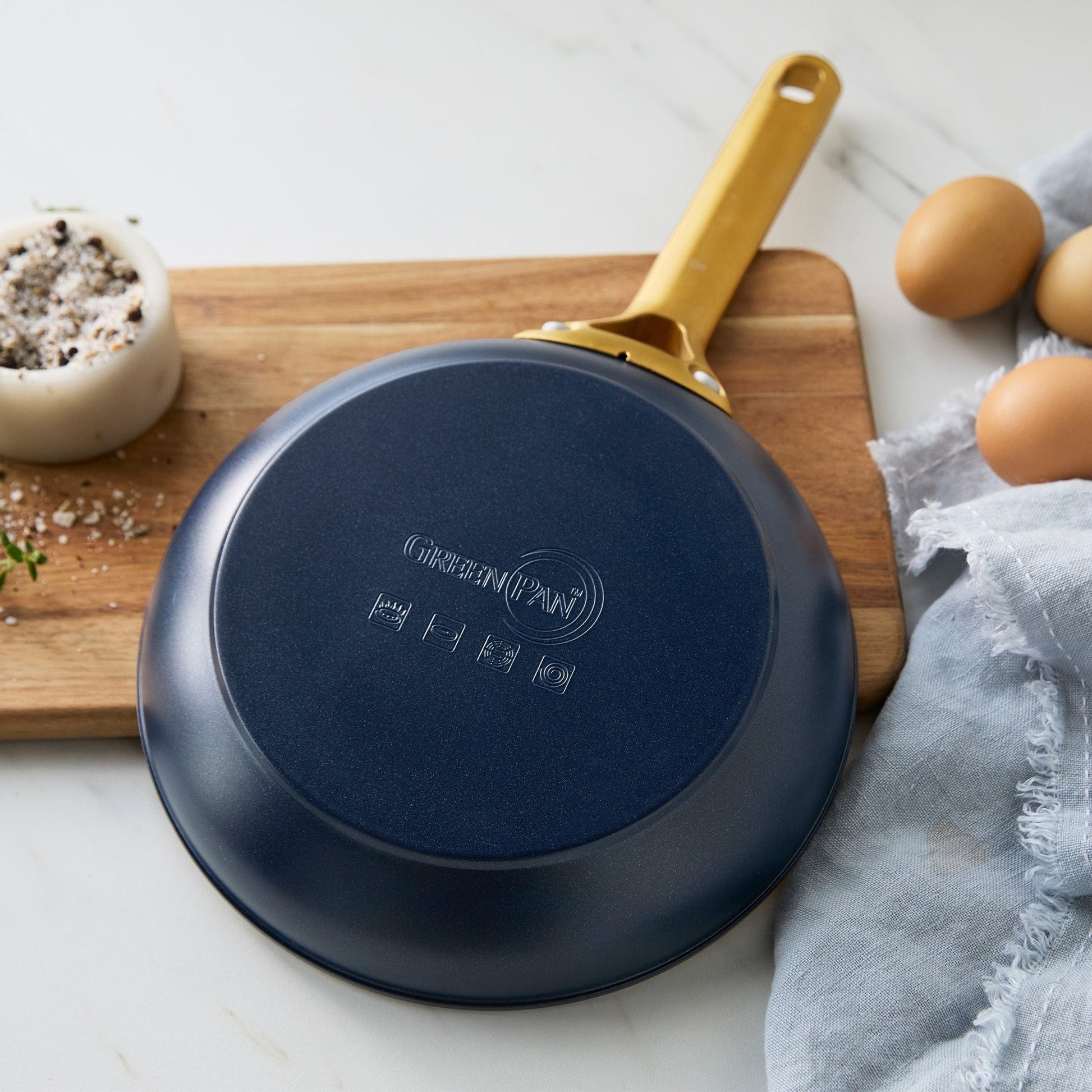 Cookware Green Pan Reserve Pro Ceramic Fry Pan Set - 10" & 12"