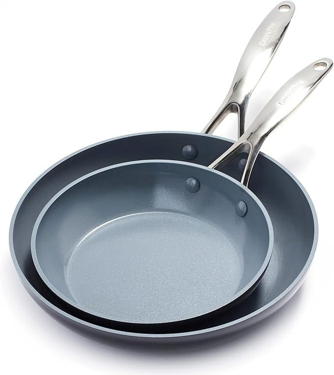 Cookware GreenPan Valencia Pro Non-Stick Fry Pan Two-Piece Set  - 8" & 10"