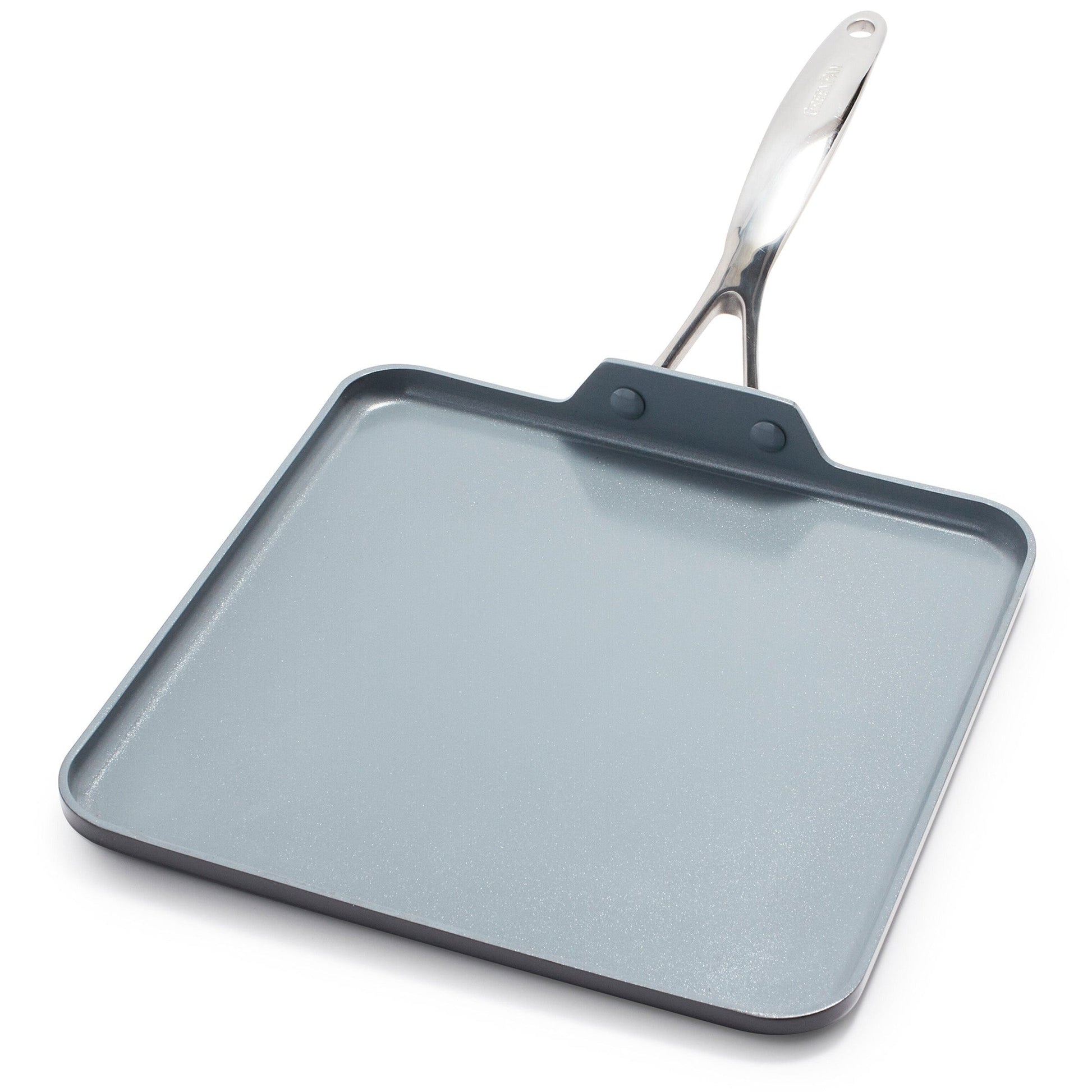 Cookware GreenPan Valencia Pro Non-Stick Square Griddle, 11"