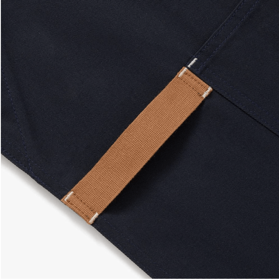 Linen Hedley & Bennett All Day Crossback Apron - Midnight