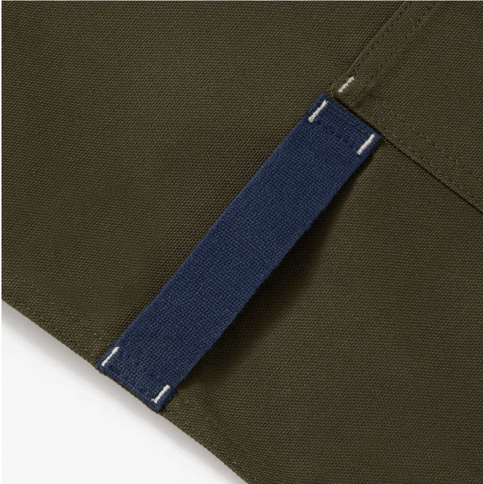Linen Hedley & Bennett Essential Canvas Apron - Olive