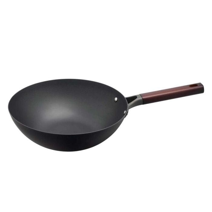 Cookware Helen's Asian Kitchen Deluxe Pre-Seasoned Wok 12"