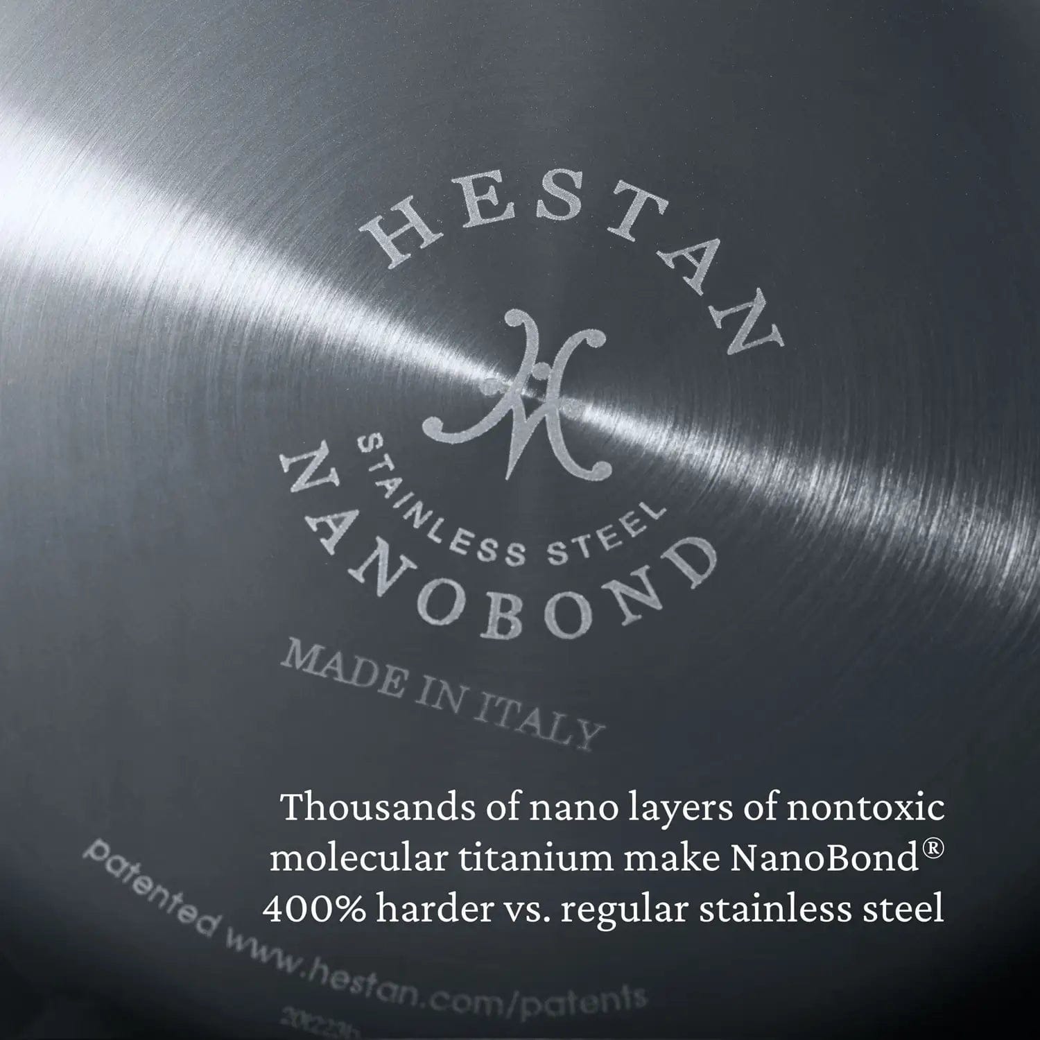 Cookware Hestan Nanobond Covered Sauté Pan with Helper Handle, 5 Quart