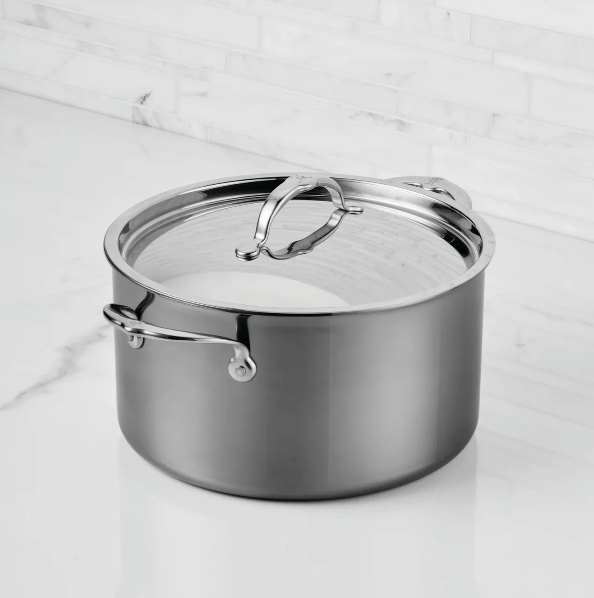 Cookware Hestan Nanobond Covered Stock Pot, 8 Quart