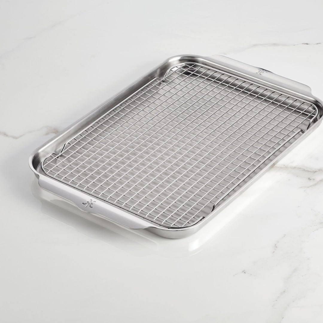 Bakeware Hestan OvenBond SS Half Sheet Pan Racks set of 2,  12.25''x17.5''