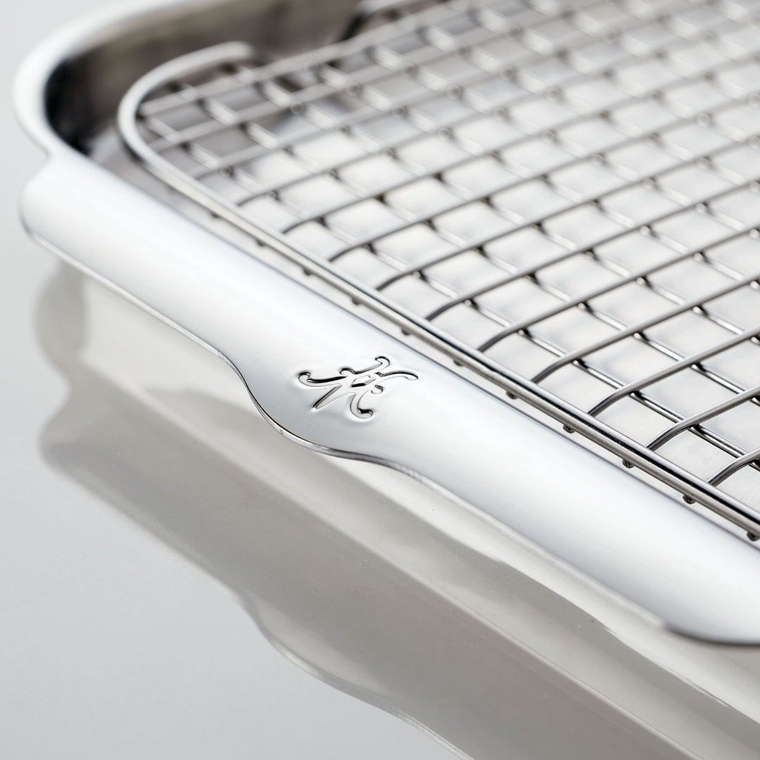 Bakeware Hestan OvenBond SS Half Sheet Pan Racks set of 2,  12.25''x17.5''