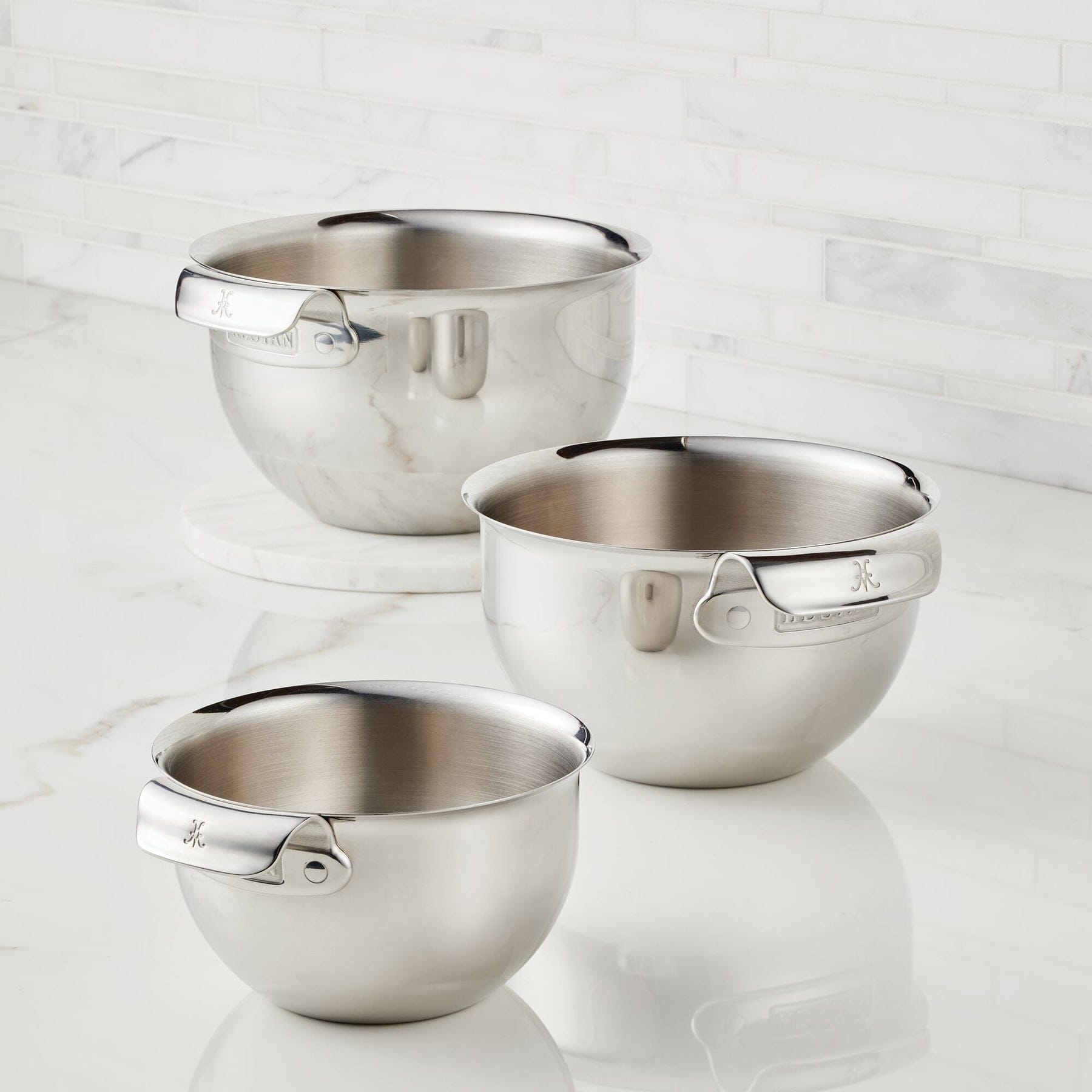 Bakeware Hestan Provisions Stainless Steel Mixing Bowls - 3 Piece Set