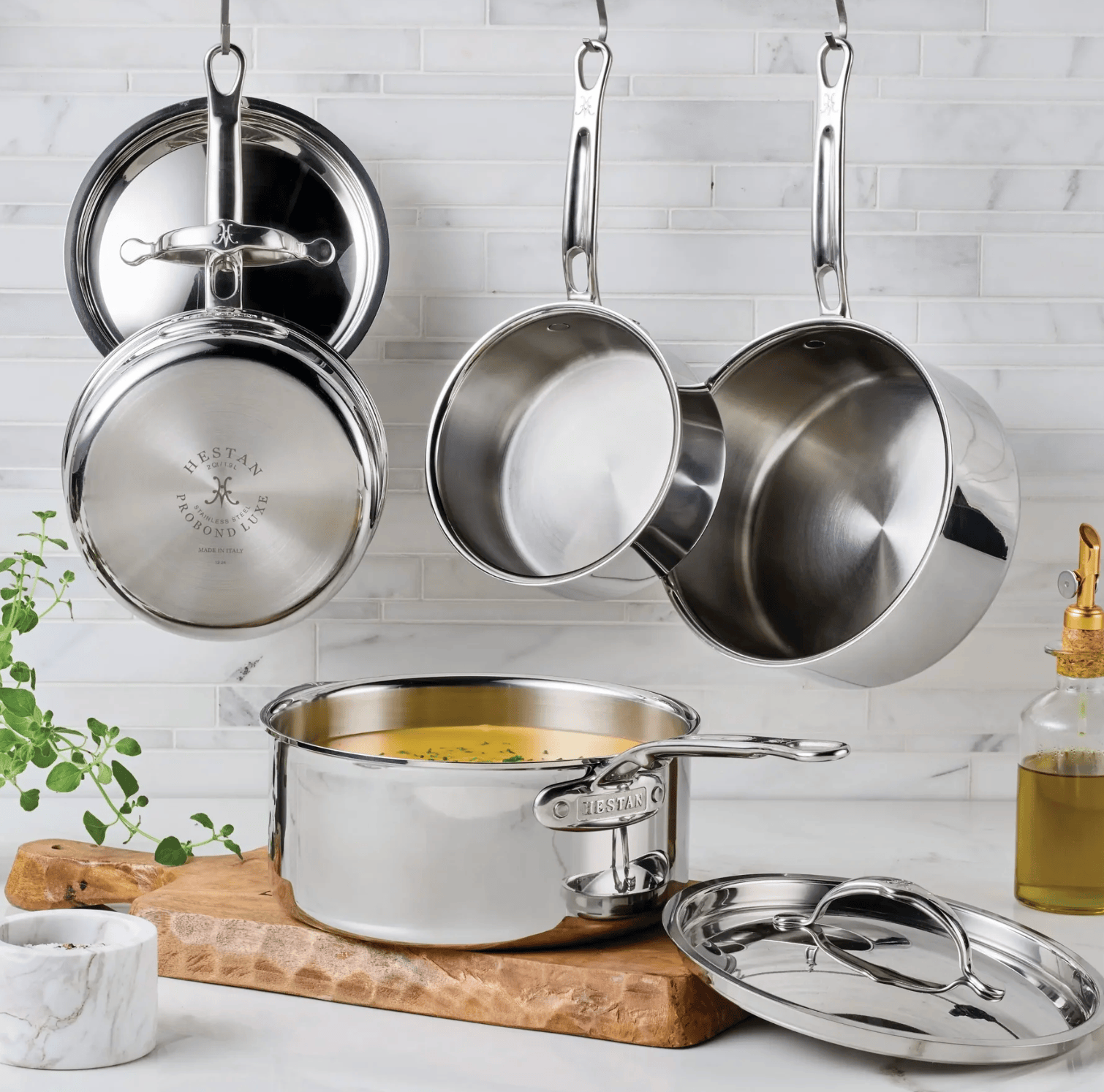 Cookware Hestan Provisions Stainless Steel Traditional Skillet Lid, 12.5"