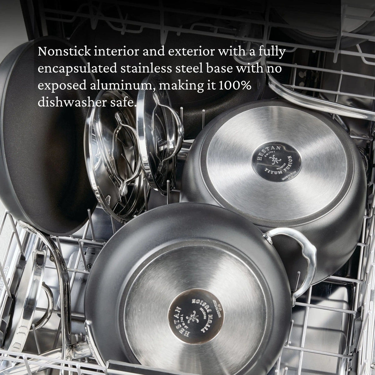 Cookware Hestan TITUM Fusion Non-Stick Skillet, 2-Piece Set - 8" & 9.5"