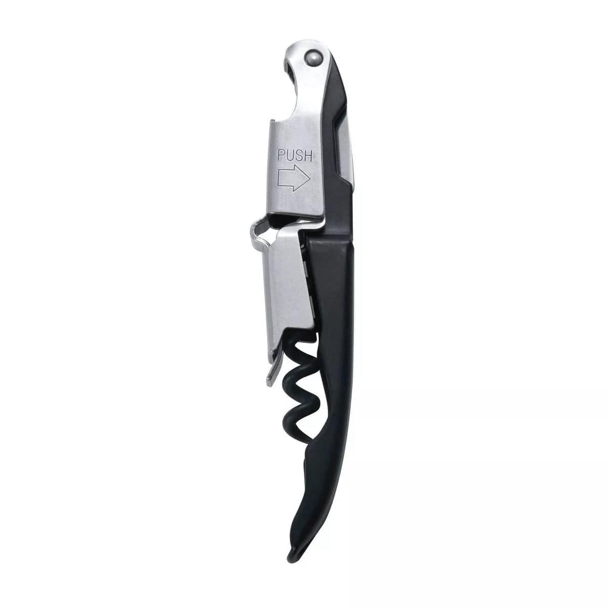 Barware Houdini Zippity 2-Step Corkscrew - Black
