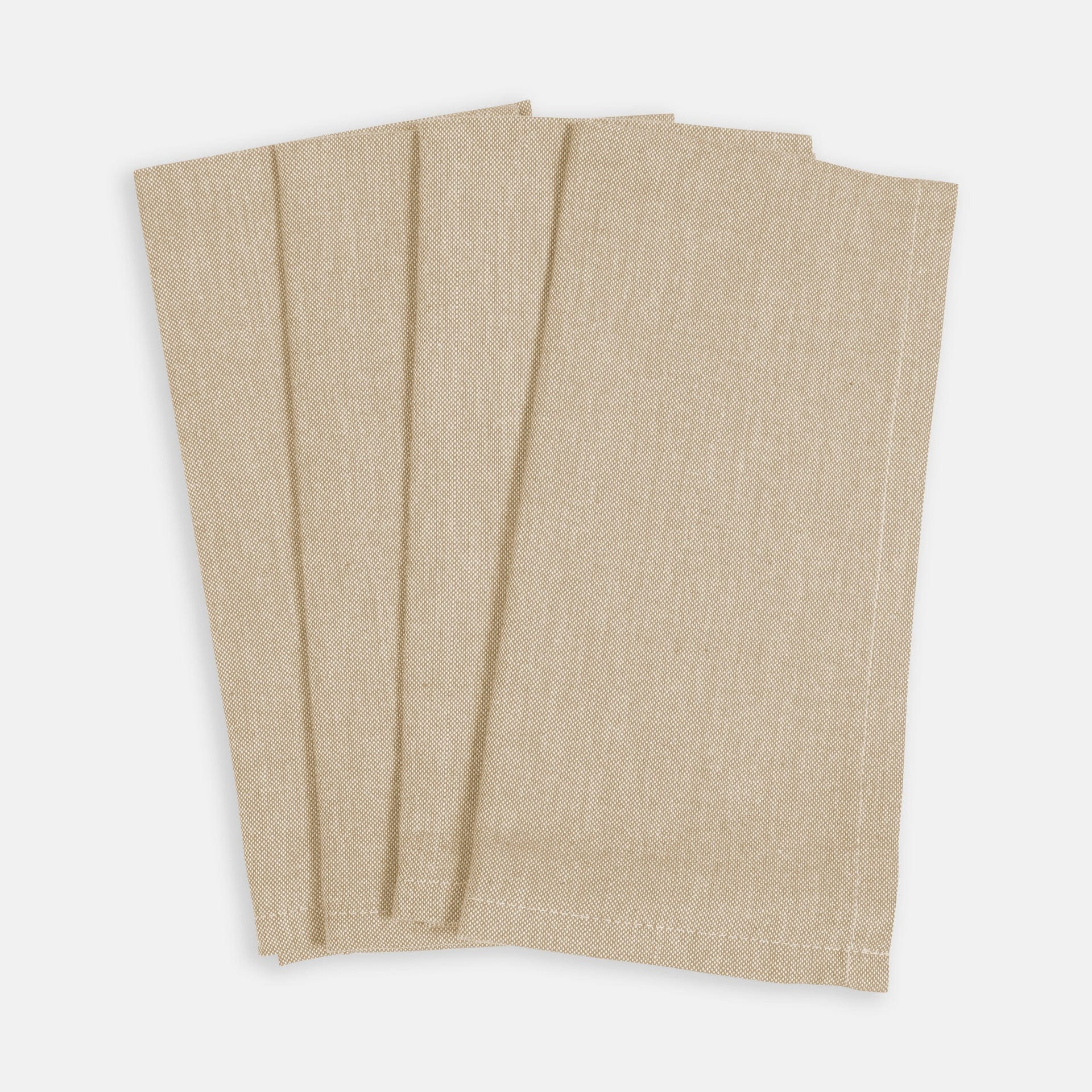 Linen KAF Chambray Napkin - Flax Set of 4