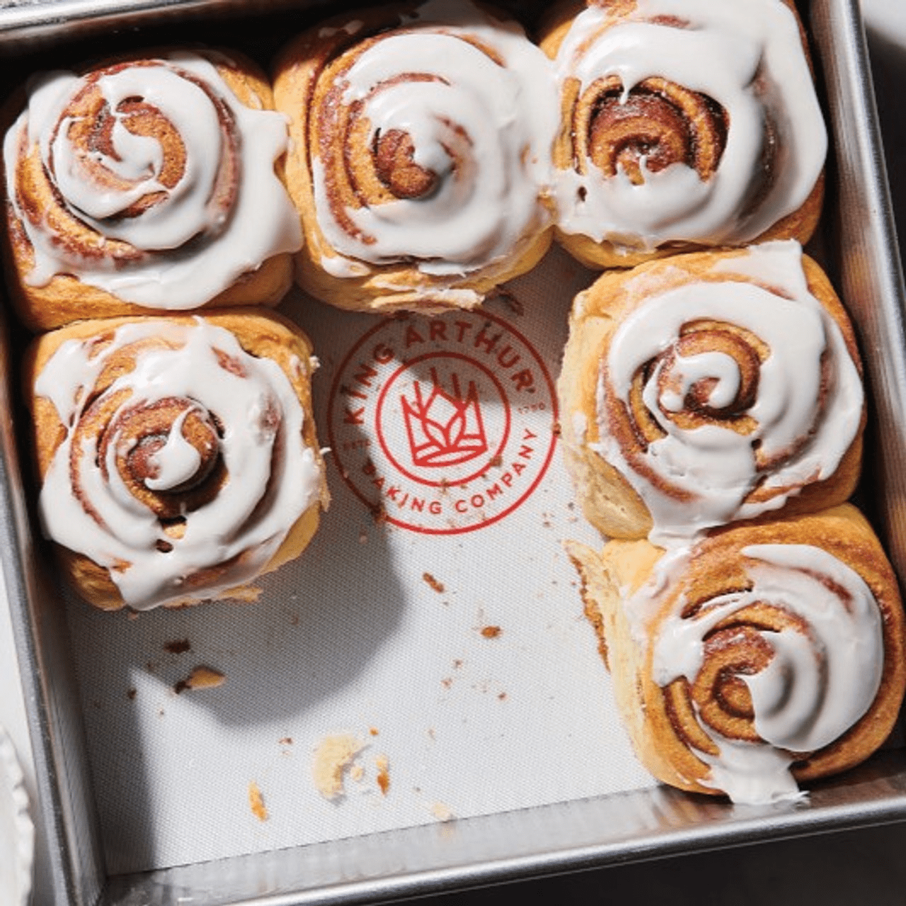 Bakeware King Arthur Baking Company Silicone Square Liner 9" - Set of 2