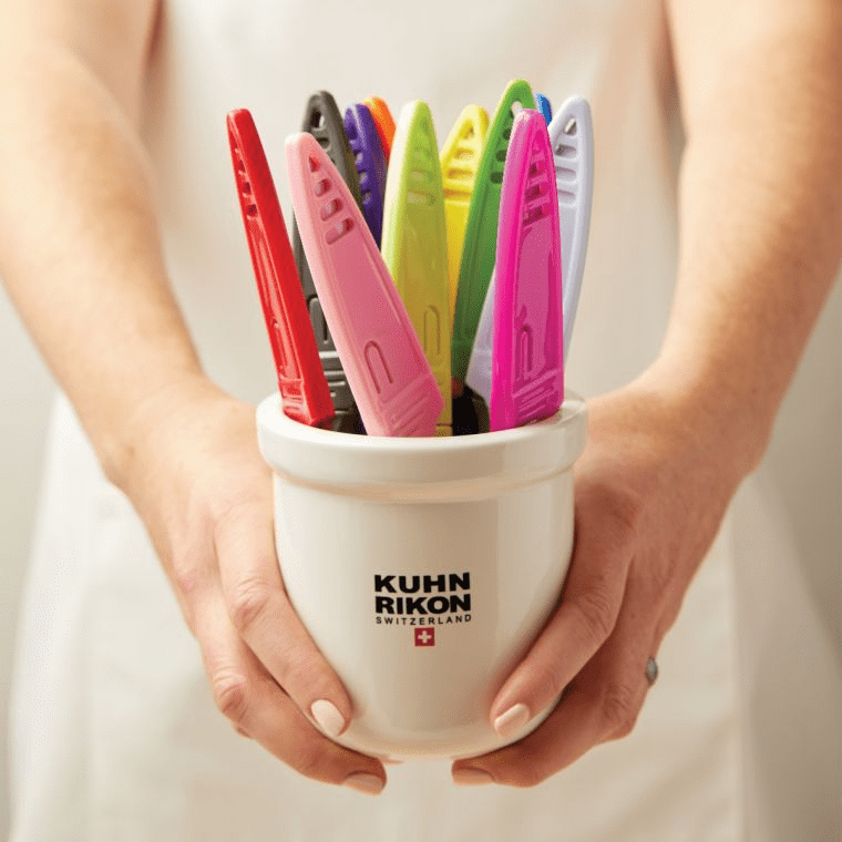 Cutlery Kuhn-Rikon COLORI Serrated Paring Knife - 8" - Multiple Colors